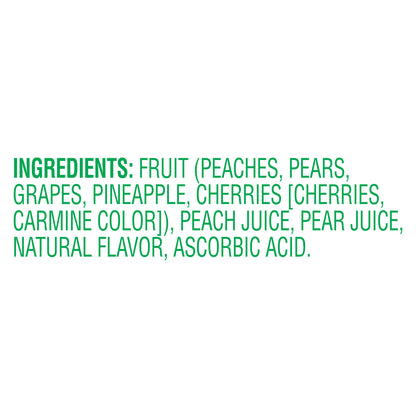 Del Monte Chunky 100% Juice Mixed Fruit 15 oz