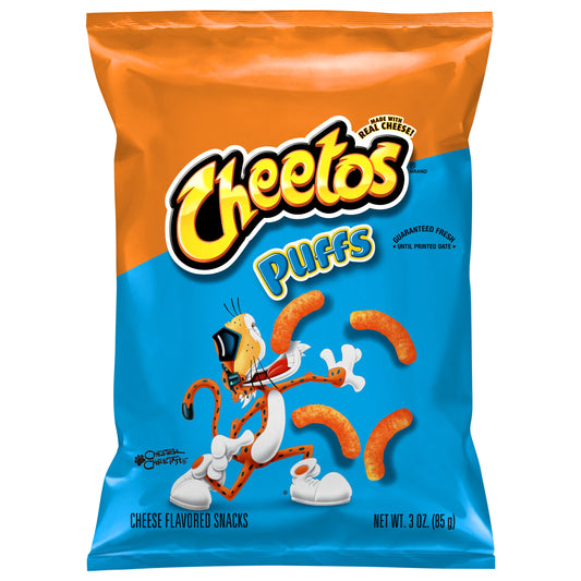 Cheetos Puffs Cheese Flavored Snacks 3 oz