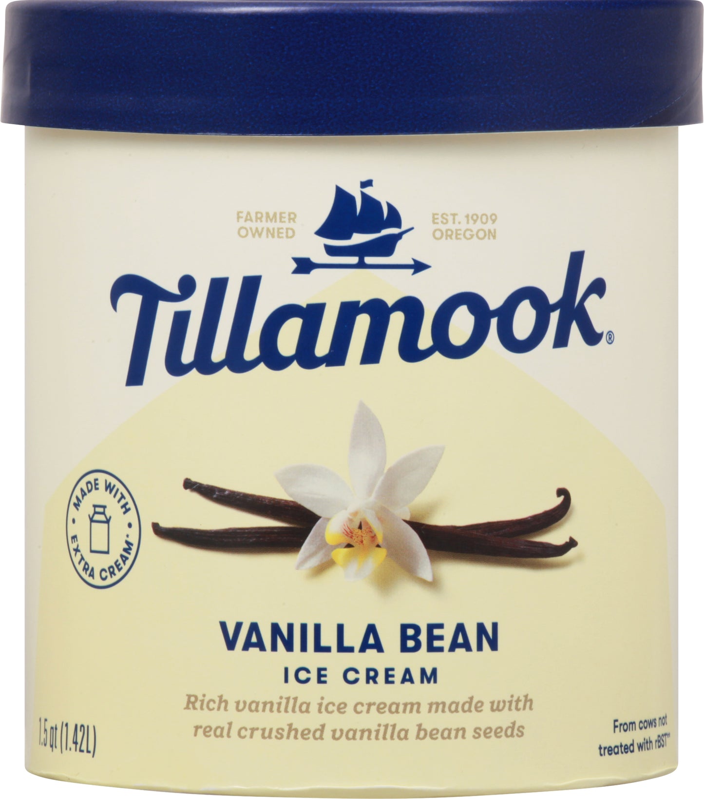 Tillamook Vanilla Bean Ice Cream 1.5 qt