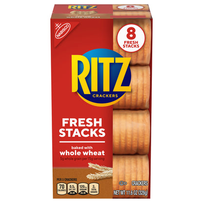 Nabisco Ritz Fresh Stacks Whole Wheat Crackers 8 ct Box