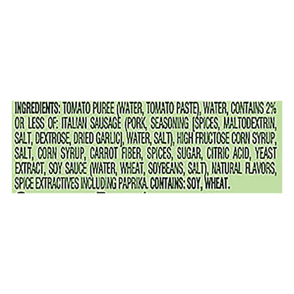 Hunt's Premium Italian Sausage Flavored Pasta Sauce 24 oz