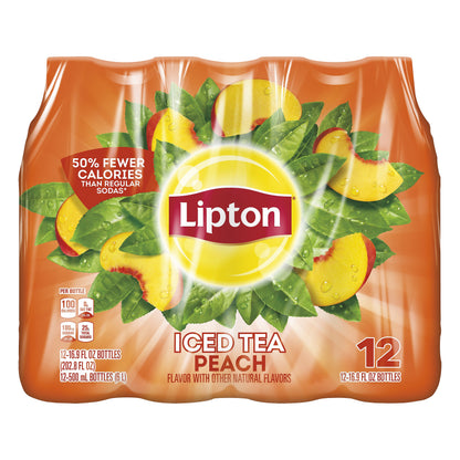 Lipton 12 Pack Peach Iced Tea 12 ea