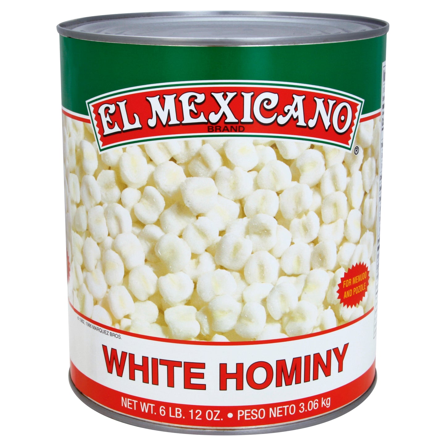 El Mexicano Hominy 12 oz