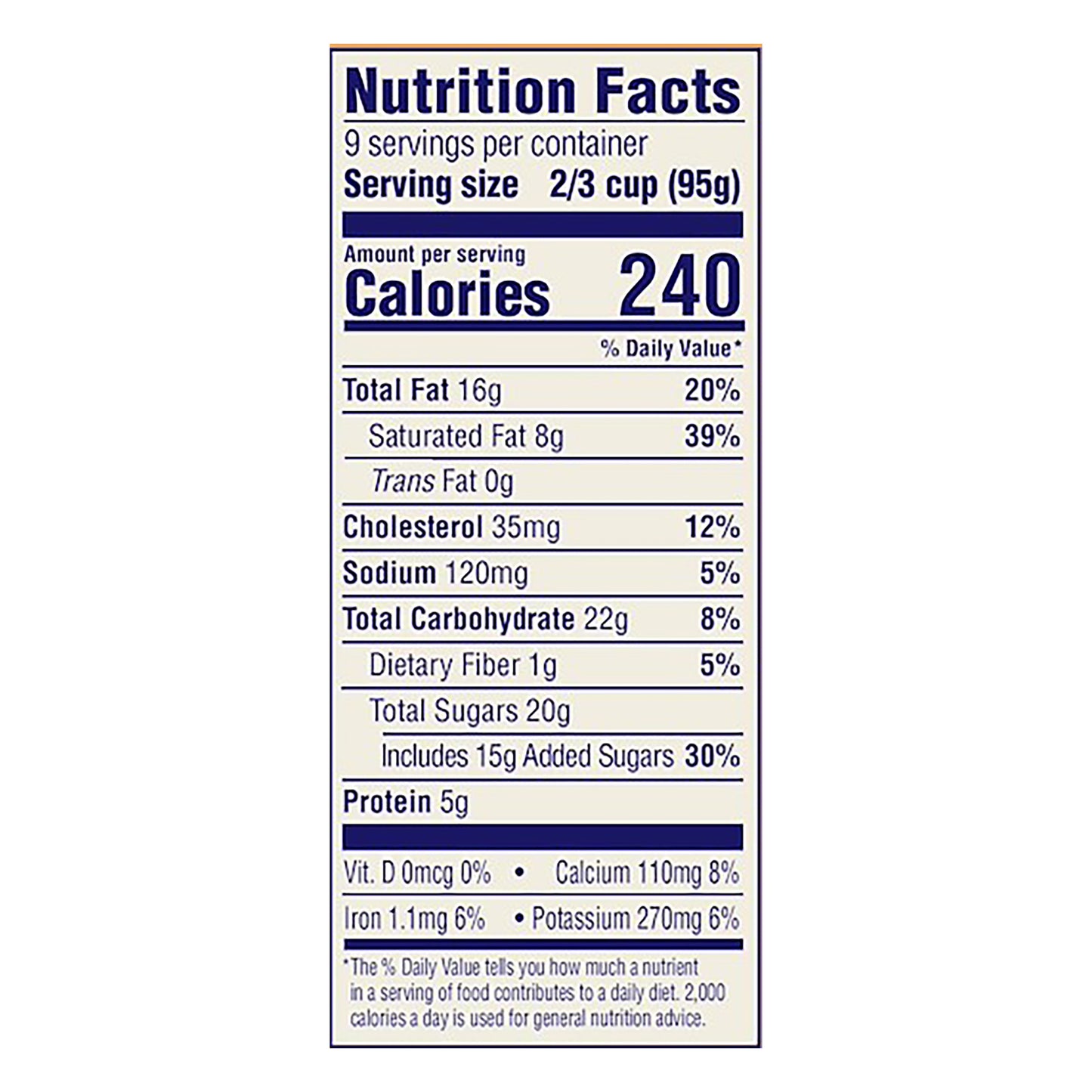 Tillamook Chocolate Peanut Butter Ice Cream 1.5 qt