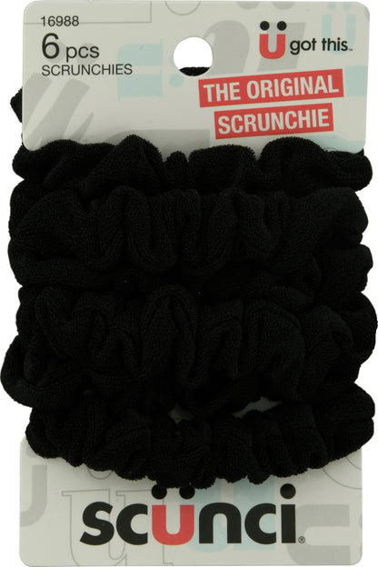 Scunci The Original Scrunchies 6 ea