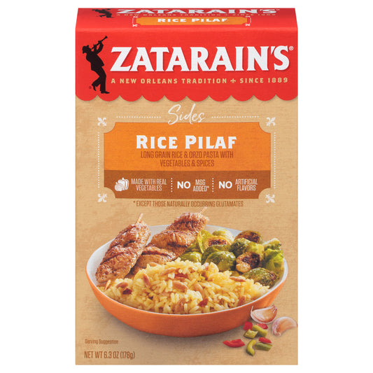 Zatarain's® Sides Rice Pilaf 6.3 oz. Box