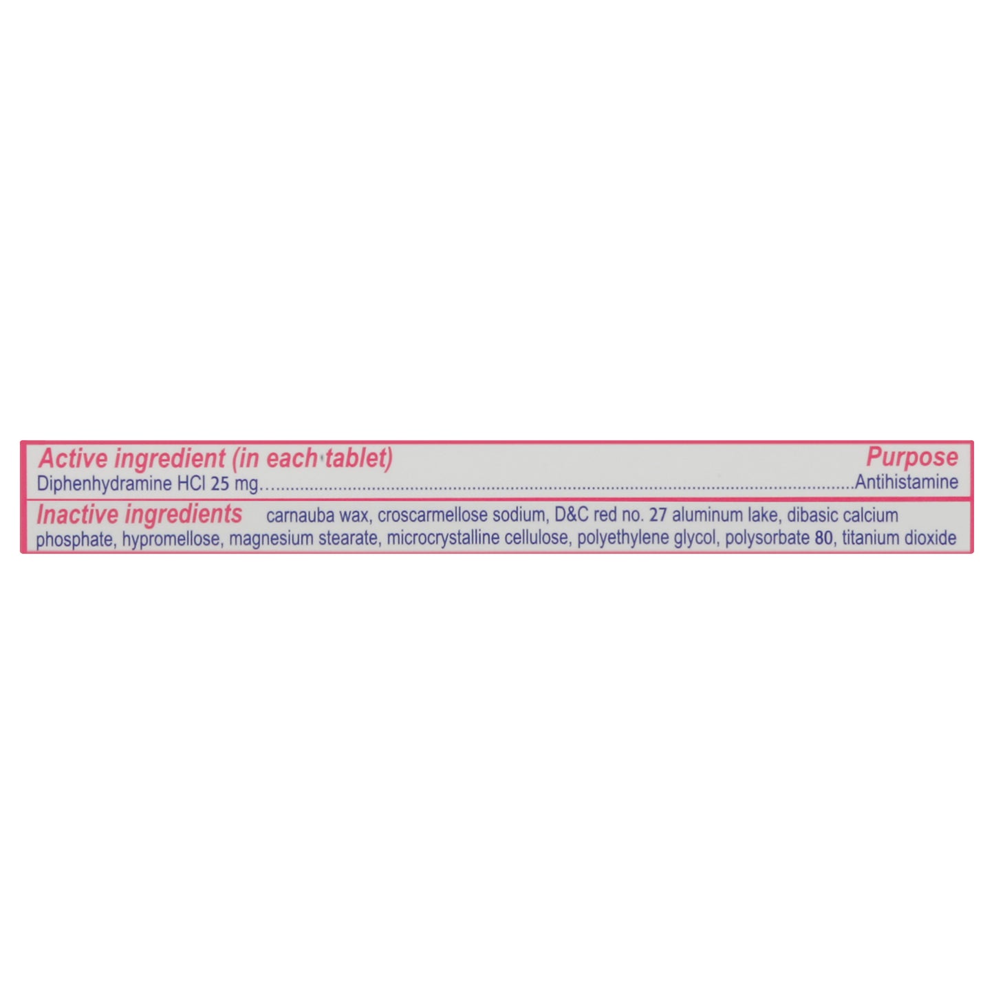 Children's Motrin 25 mg Tablets Allergy 48 ea