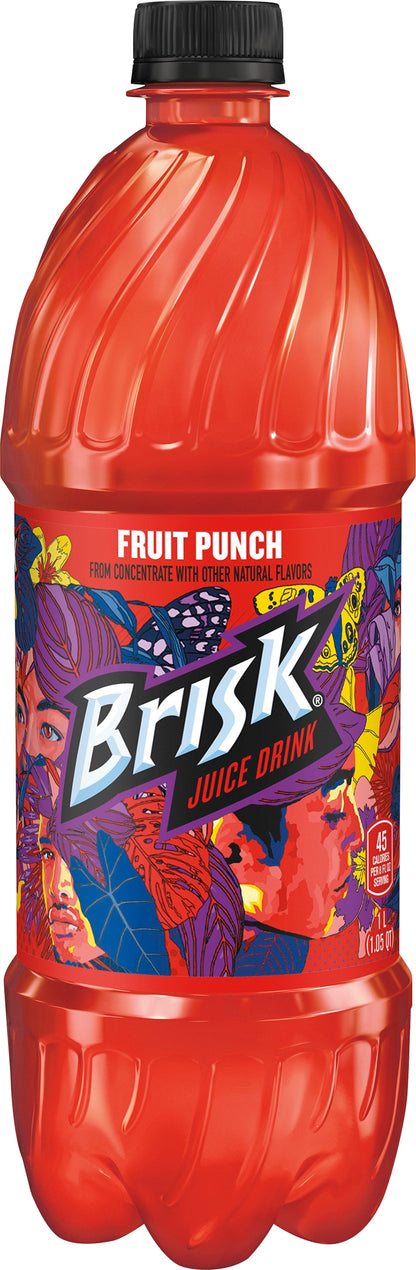Brisk Fruit Punch Juice Drink 1 lt