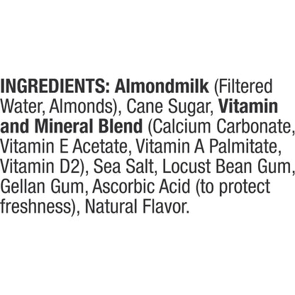 Silk Less Sugar Original Almondmilk, Half Gallon