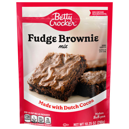 Betty Crocker Ready to Bake Fudge Brownie Mix, 10.25 oz
