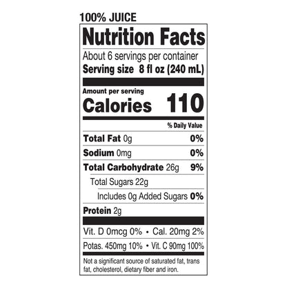 Tropicana Original No Pulp Orange 100% Juice 52 oz
