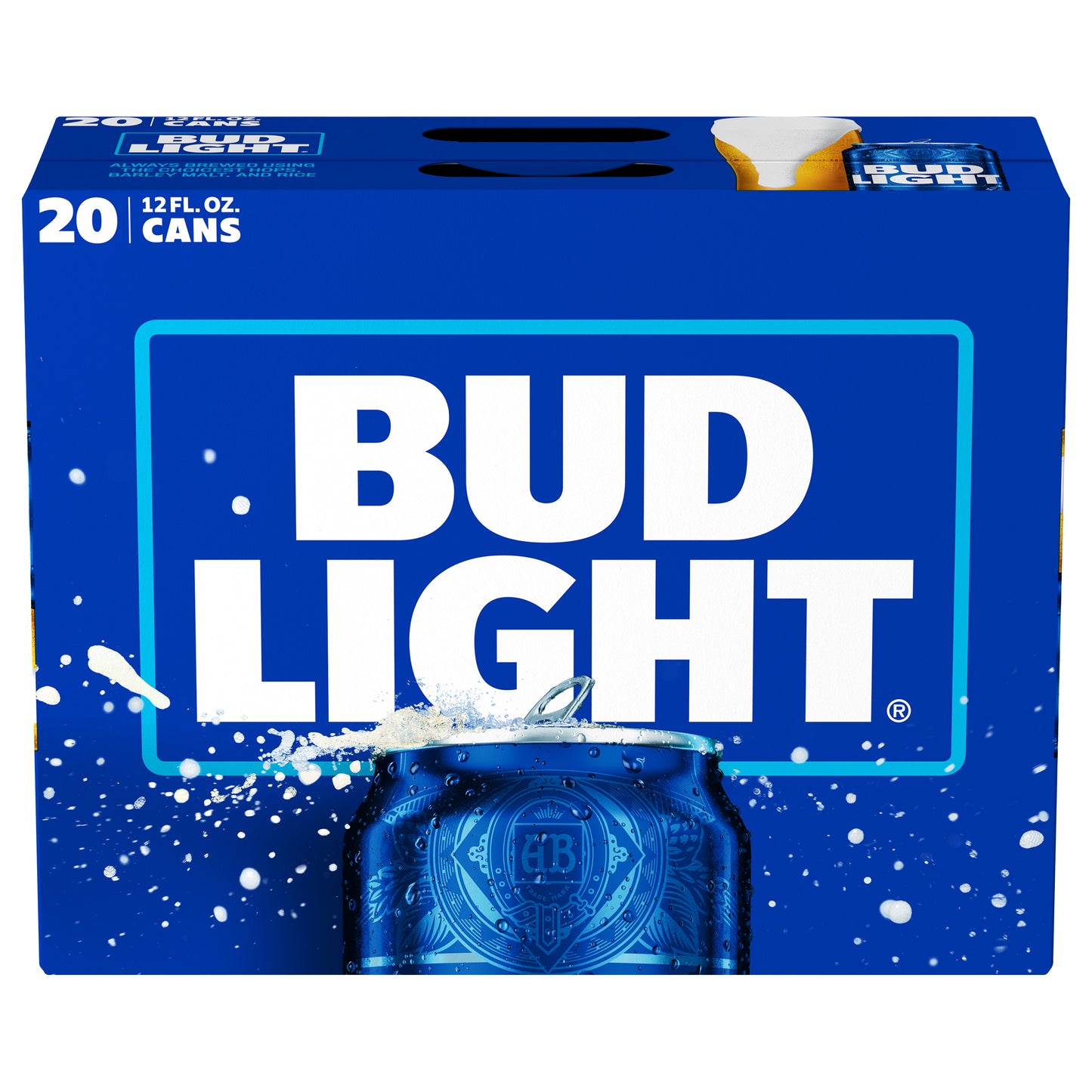 Bud Light Beer 20 ea