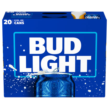 Bud Light Beer 20 ea