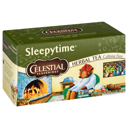 Celestial Seasonings Sleepytime Caffeine Free Bags Herbal Tea 20 ea