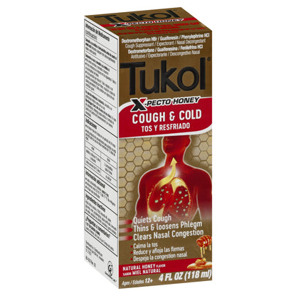 Tukol X-Pecto Honey Cough & Cold 4 oz