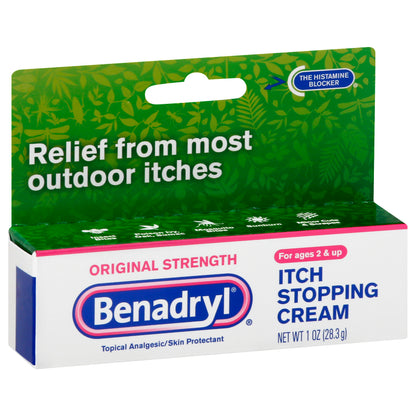 Benadryl Original Strength Itch Stopping Cream 1 oz