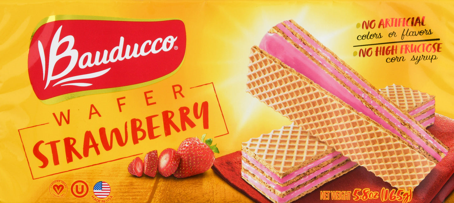 Bauducco Strawberry Wafer 5.8 oz