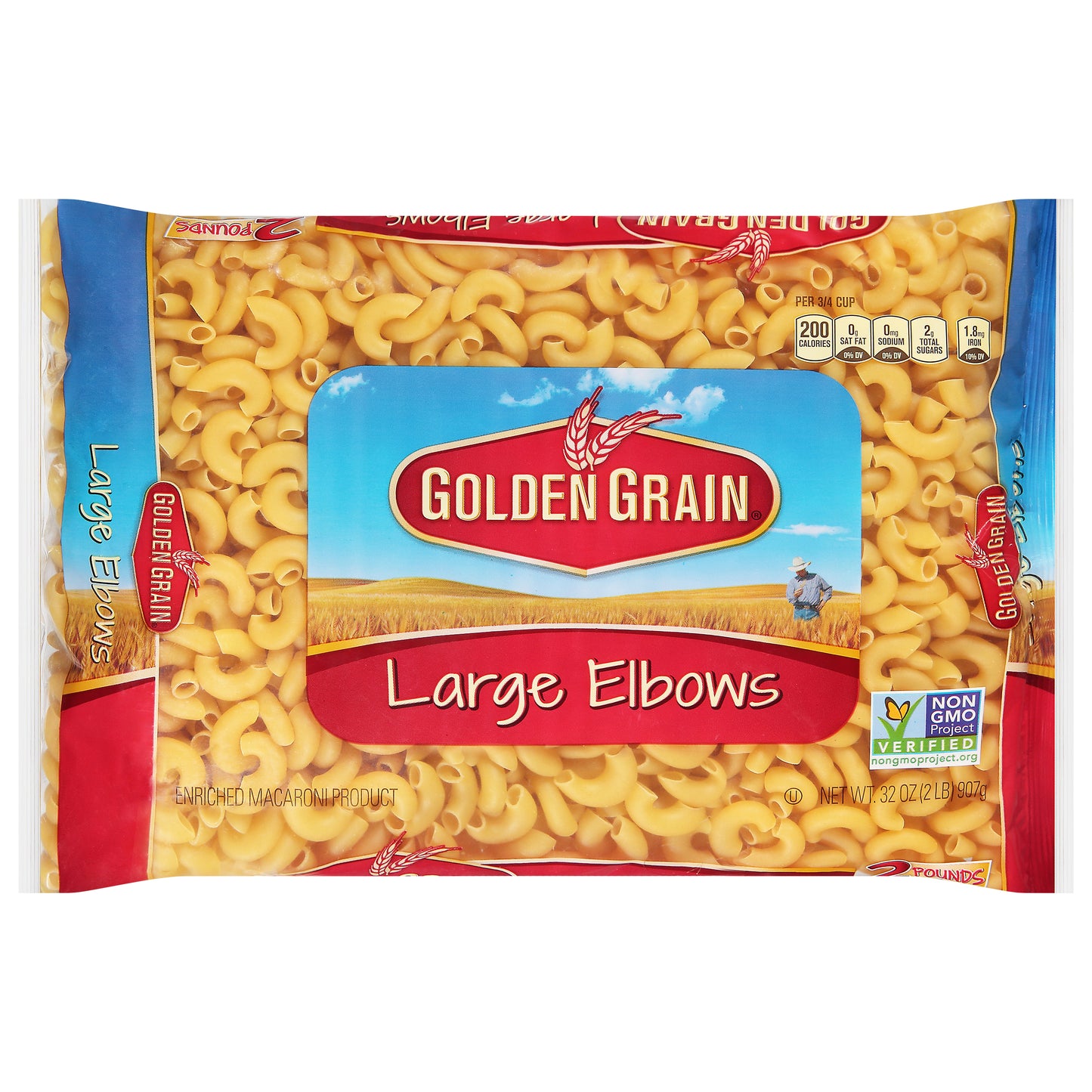 Golden Grain Large Elbows 32 oz