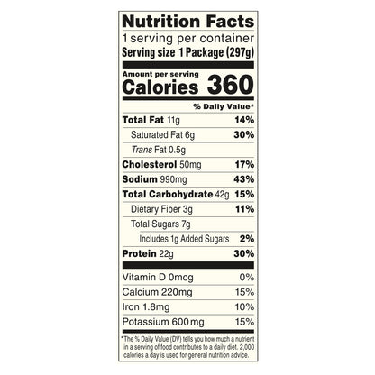 Stouffers Lasagna with Meat Sauce GPI - Centralia 10 1-2 OZ (297g) - 2021 Redesign