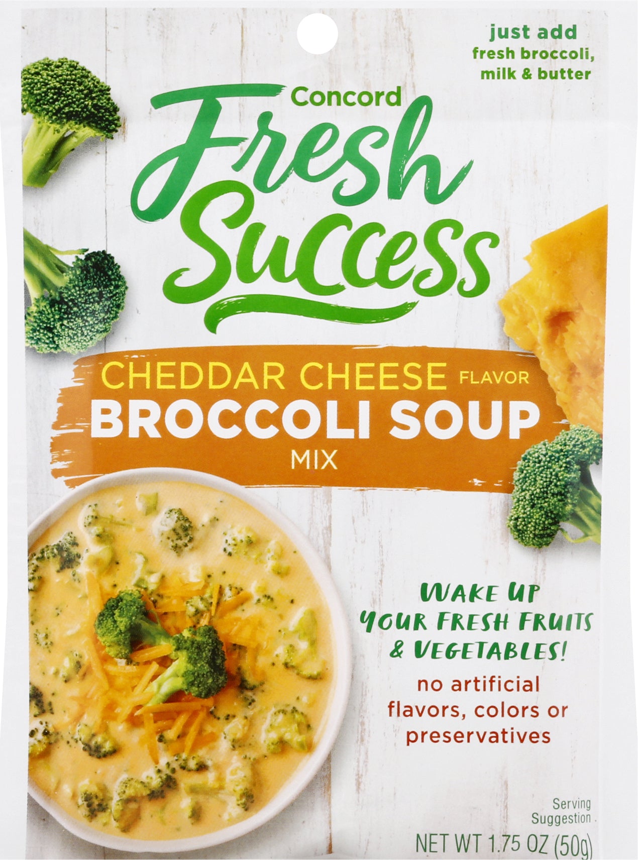 Concord Fresh Success Broccoli Soup Mix 1.75 oz