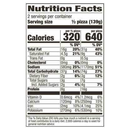 Totino's Party Pizza, Cheese, 9.8 oz Pizza (frozen)