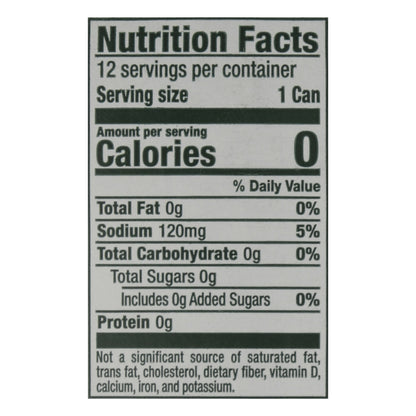 Canada Dry Zero Sugar 12 Pack Ginger Ale 12 ea
