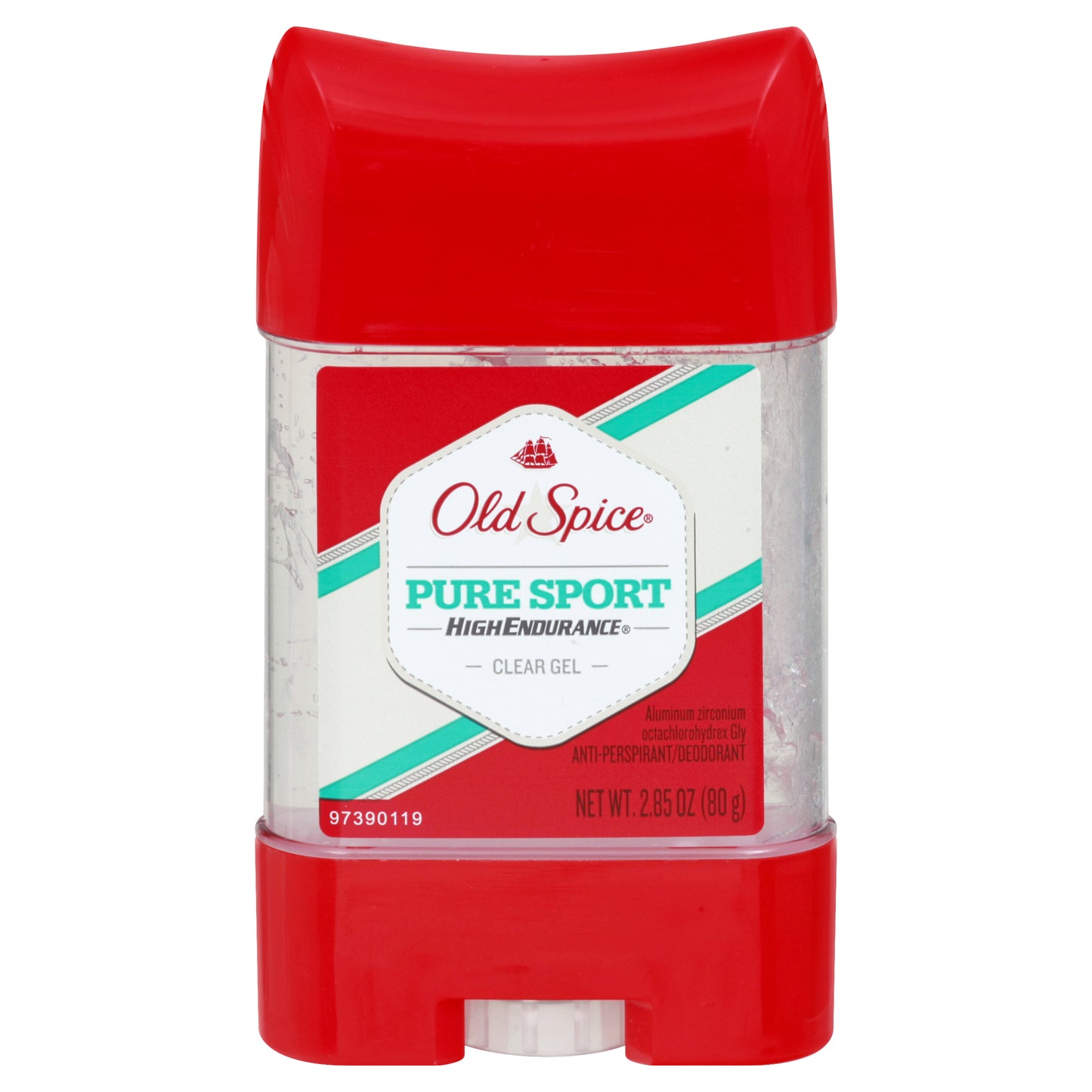 Old Spice High Endurance Clear Gel Pure Sport Anti-Perspirant/Deodorant 2.85 oz