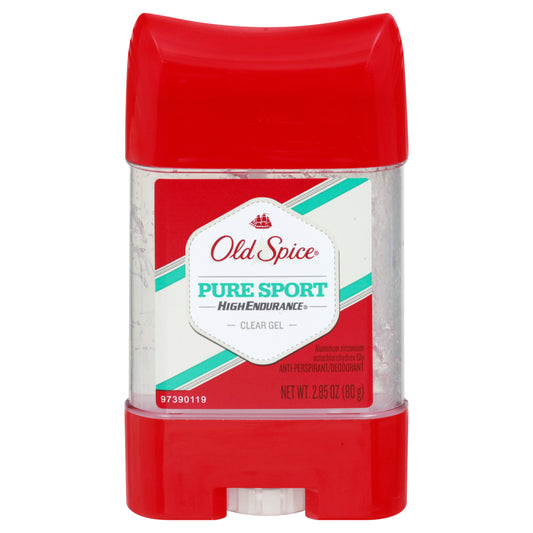 Old Spice High Endurance Clear Gel Pure Sport Anti-Perspirant/Deodorant 2.85 oz