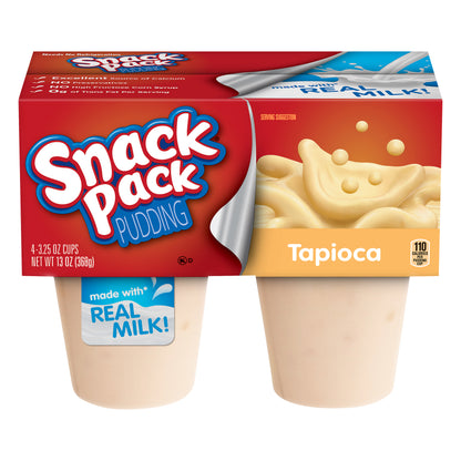 Snack Pack Tapioca Pudding 4 ea