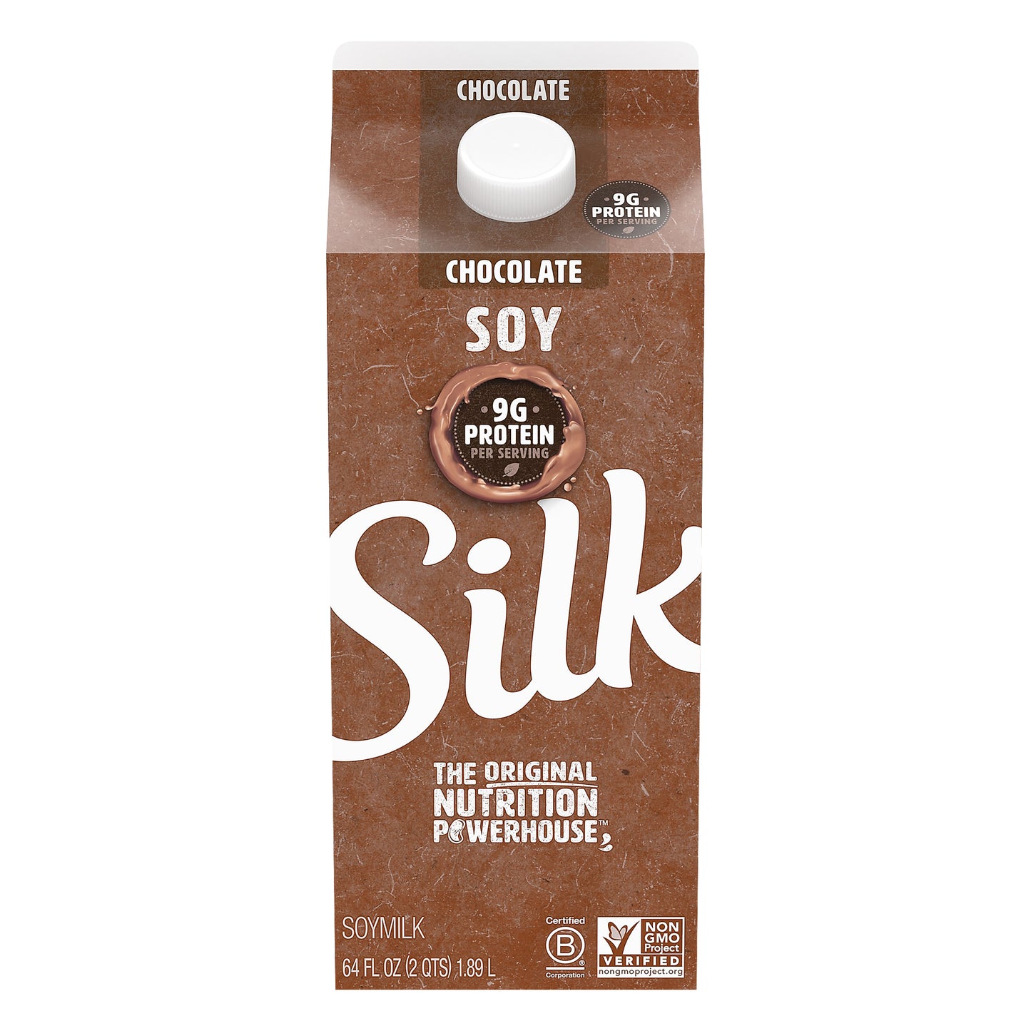 Silk Chocolate Soymilk, Half Gallon