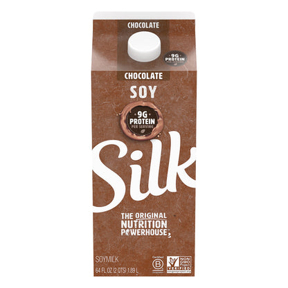Silk Chocolate Soymilk, Half Gallon