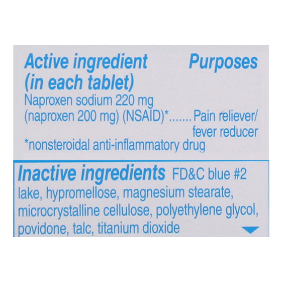 Aleve All Day Strong 220 mg Back & Muscle Pain Tablets 24 ea Box