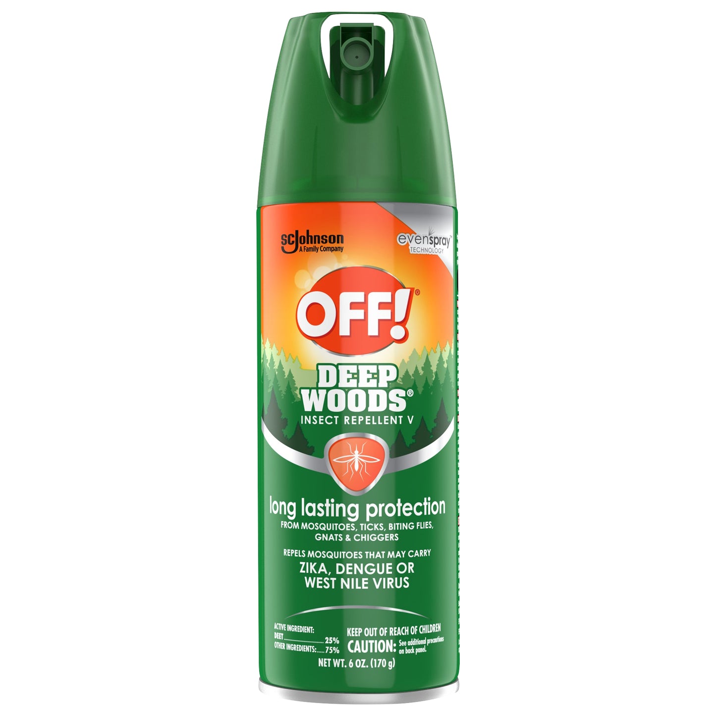 OFF! Deep Woods Insect Repellent V 6 oz
