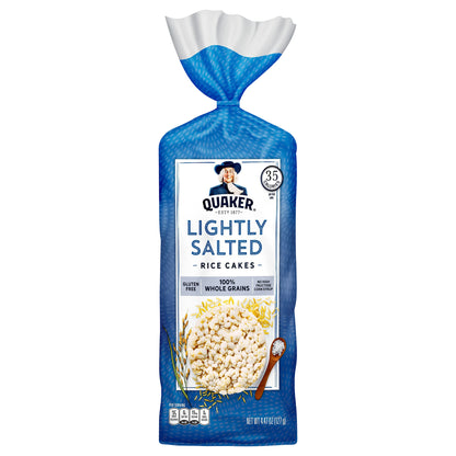 Quaker Rice Cakes Lightly Salted 4.47 Oz
