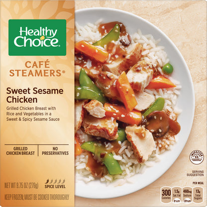 Healthy Choice Cafe Steamers Sweet Sesame Chicken 9.75 oz