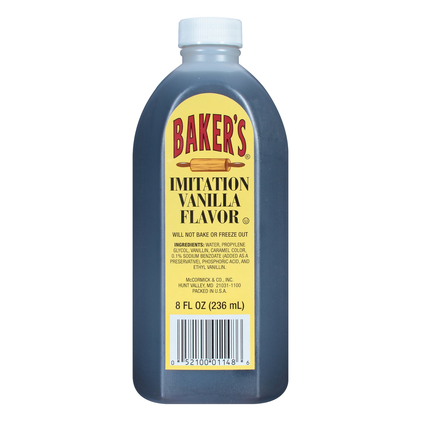 McCormick® Baker's Imitation Vanilla Extract, 8 fl oz