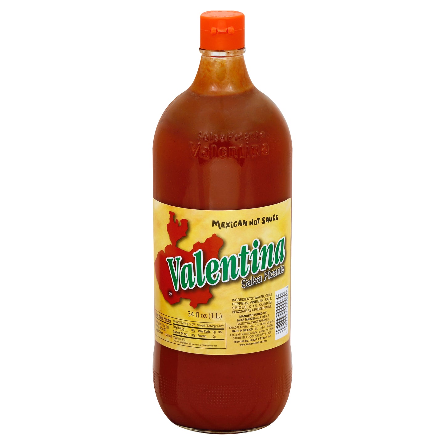Valentina Hot Sauce 34 oz