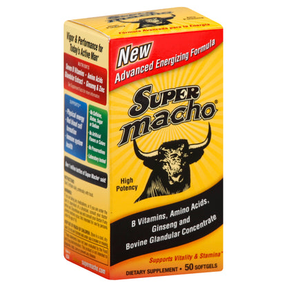 Super Macho Advanced Energizing Formula 50 ea