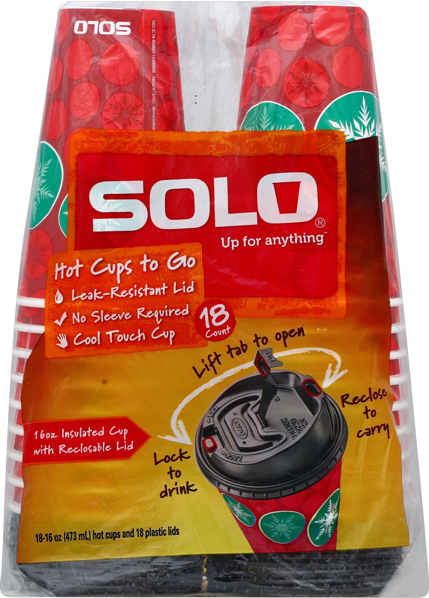Solo Hot Cups 18 ea