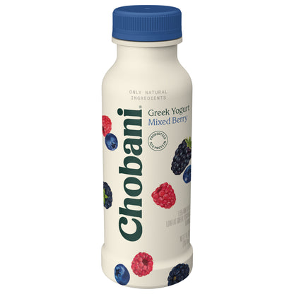 Chobani Low-Fat Greek Mixed Berry Yogurt Drink 7 fl oz