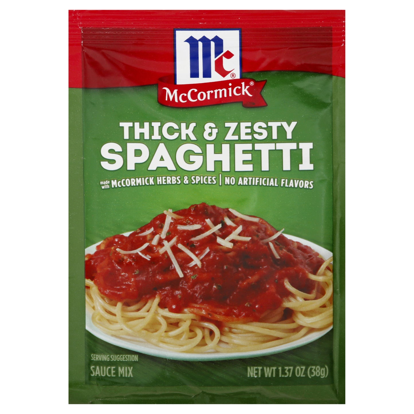 McCormick Thick & Zesty Spaghetti Sauce Mix 1.37 oz