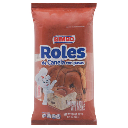 Bimbo With Raisins Cinnamon Rolls 4.23 oz