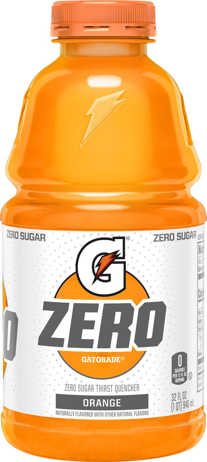 Gatorade Zero Zero Sugar Orange Thirst Quencher 32 oz