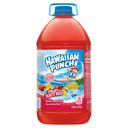 Hawaiian Punch Fruit Juicy Red Flavored Juice Drink 1 gl