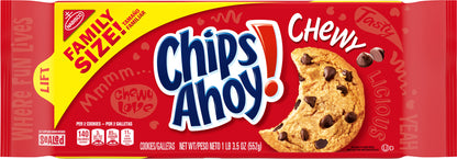Chips Ahoy! Family Size! Chewy Cookies 19.5 oz