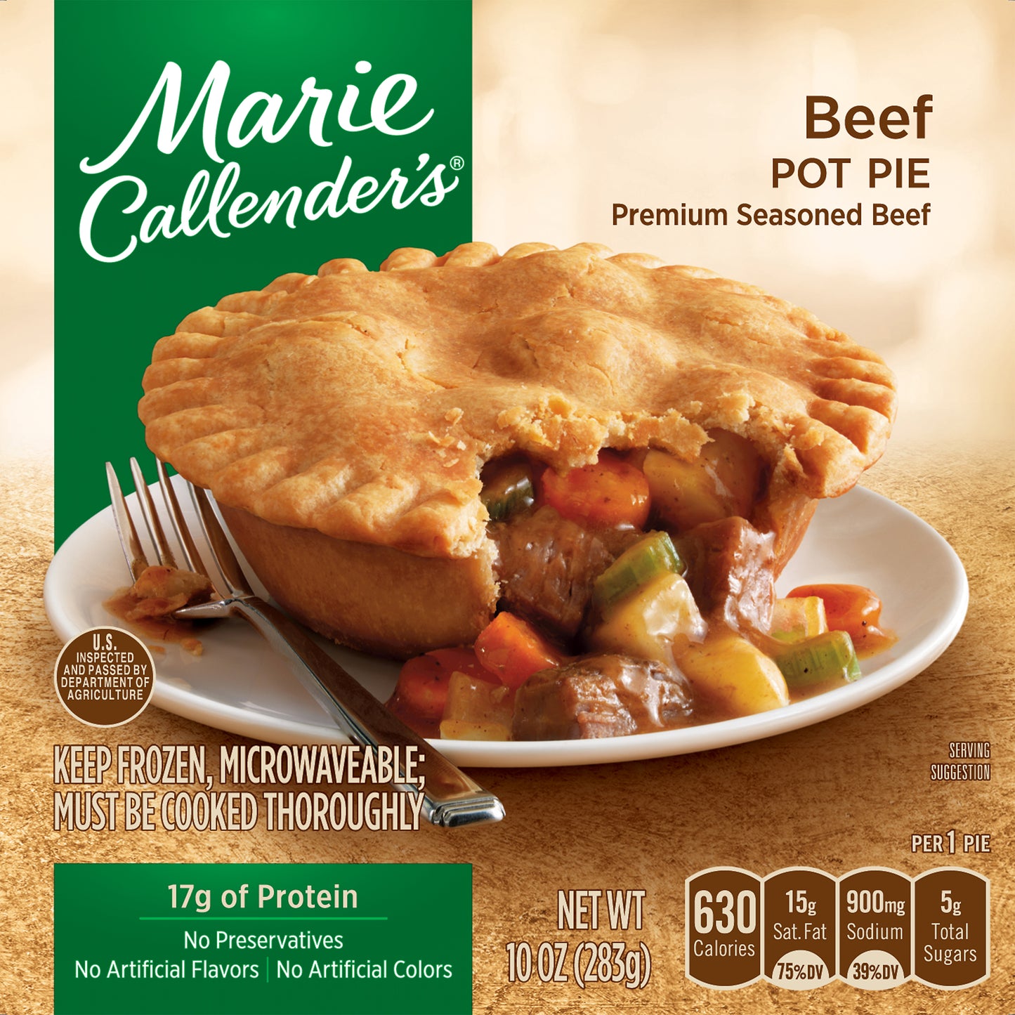 Marie Callender's Beef Pot Pie 10 oz