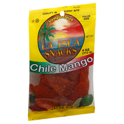 La Isla Snacks Value Size Chile Mango 4 oz