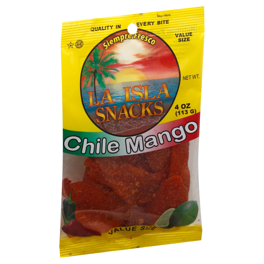 La Isla Snacks Value Size Chile Mango 4 oz