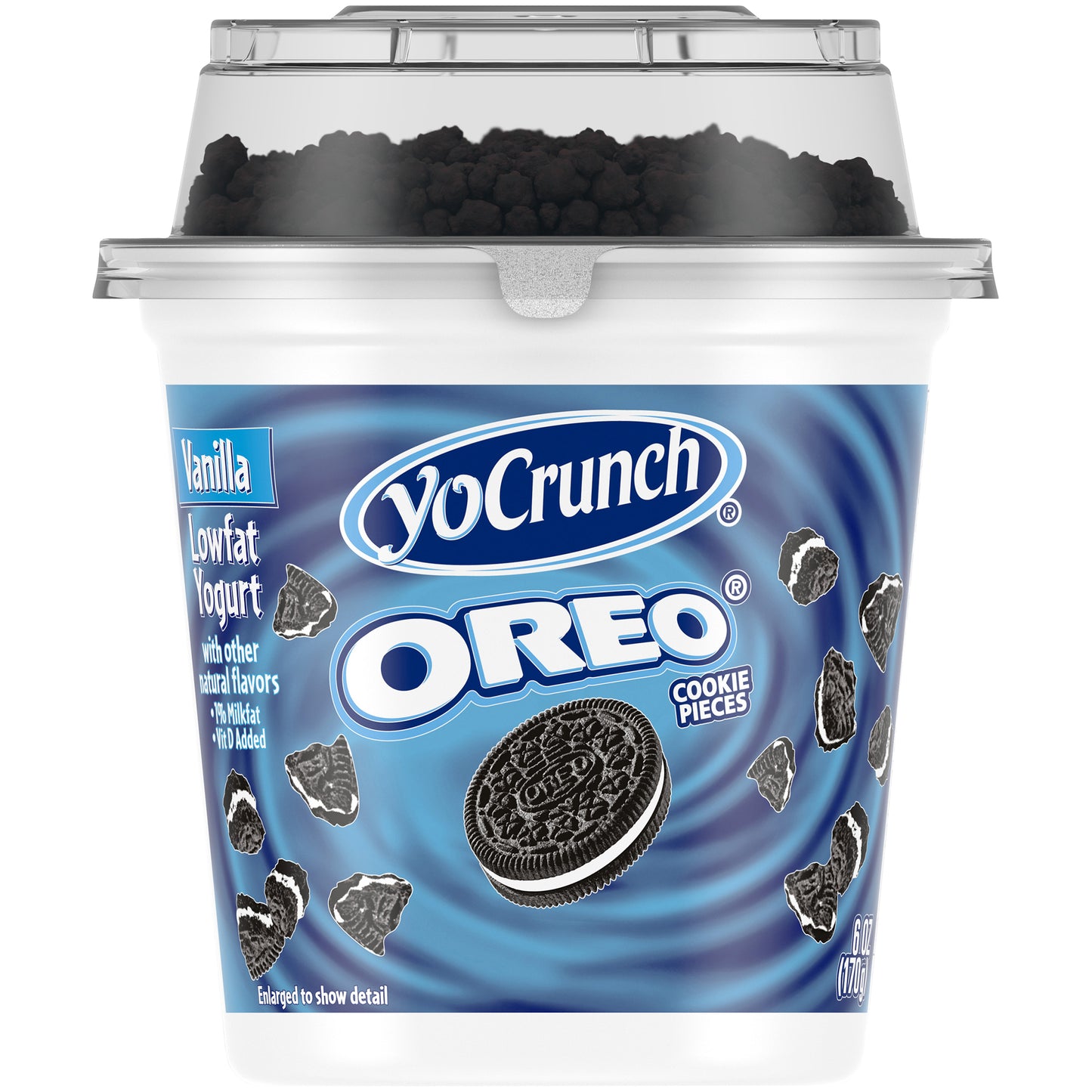 YoCrunch Lowfat Vanilla with OREO Yogurt, 6 Oz.