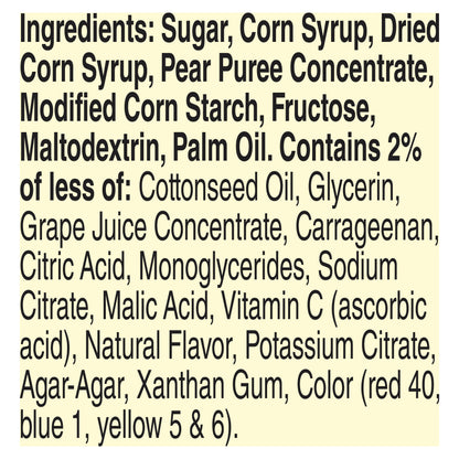 Fruit Gushers Tropical Flavors Fruit Flavored Snacks 6-0.8 oz Pouches